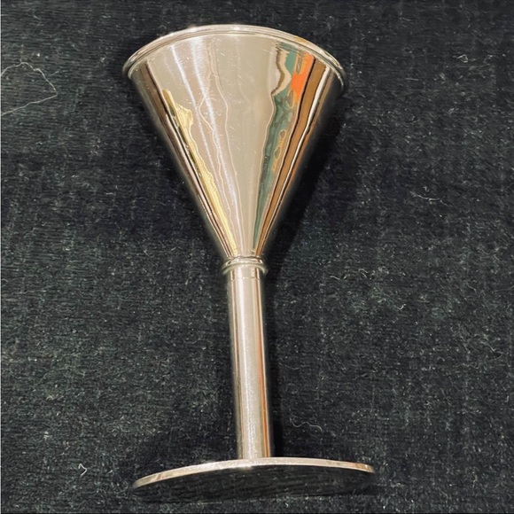 Travelling silver cup: a curiosity to impress or for collectors of spirit items - Picture 7 of 9